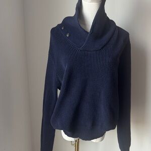 Ralph Lauren Navy Blue Women's Sweater